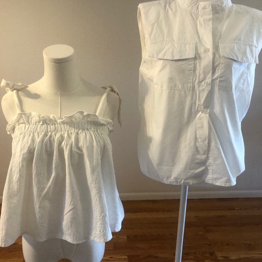 2 for $20 White Tops
